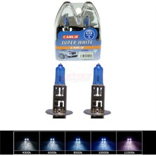 PINUKS H1 Ampul 55/100W Süper Beyaz  Işık 12V Takım