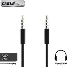 PINUKS Aux To Aux Kablosu 1 Metre Siyah Lüx Adet