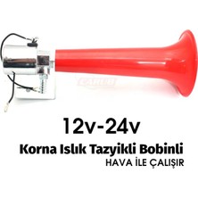 PINUKS Korna Islık 12V-24V Tazyikli Bobinli Adet