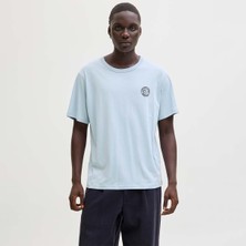 Jack & Jones Jack&jones Alliance Erkek Mavi Tişört