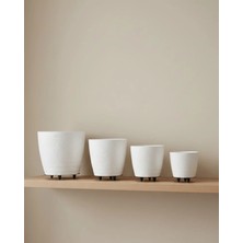 Sayarmarkt 4lü Vazo Beyaz