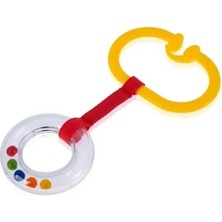 Ulu Pazarlama Çıngıraklı Puset Halkası - Sarı Oval