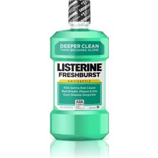 Listerine Fresh Burst Ağız Gargarası 500 ml Antibakteriyel Etki ve Ferah Koku ile