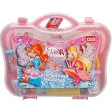 Ulu Pazarlama 20 Parça Oyun Hamuru Seti, Çantalı - Açık Pembe