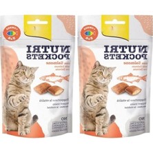 Ulu Pazarlama Somon Aromalı Omega 3&6 Takviyeli Kedi Ödülü 60 gr 2li Paket