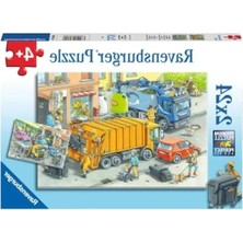 Ulu Pazarlama 2X24 Parça Çöp Kamyonu Puzzle