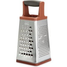 Ulu Pazarlama Paslanmaz Çelik 4 Yönlü Rende, Alttan Kapaklı