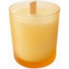 Ulu Pazarlama Kokulu Ahşap Fitil Doğal Mum - 280 ml - Hediyelik