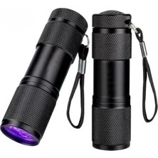 Ulu Pazarlama 9 LED Ultraviyole El Feneri, Idrar ve Leke Tespiti Için
