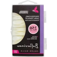 Ulu Pazarlama 250 Adet Ballerina Takma Tırnak Seti - Şık ve Kullanışlı