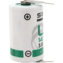 Saft Lı-Socı2 3.6 Volt 14250 Lityum Kısa Puntalı Pil