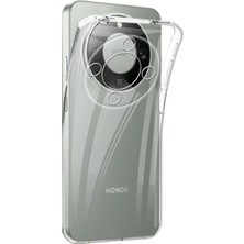 Kvy Honor Magic 8 Lite Kamera Korumalı Süper Silikon Kılıf