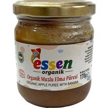 Essen Organik Organik Muzlu Elma Püresi 170 G