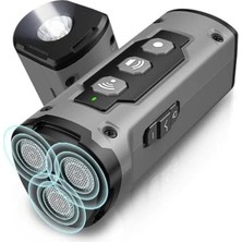 Ulu Pazarlama Ultrasonik Havlama Caydırıcı ve LED El Feneri, 50 Ft Etkili Aralık