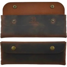 Ulu Pazarlama El Yapımı Hakiki Deri Kalemlik, Minimal Tasarım ve Fonksiyonel