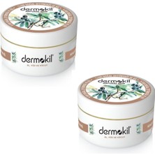 Dermokil Zeytinyağı Kil Özlü El ve Yüz Kremi 300 ml x 2 Doğal İçerikli Yoğun Nemlendirme