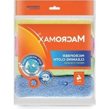 Ulu Pazarlama Ekonomik 4'lü Mikrofiber Temizlik Bezi Seti