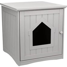 Ulu Pazarlama Gizli Çöp Kutusu Dolabı, Mobilya Tarzında, Gri Renk