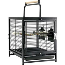 Ulu Pazarlama 48X38X46 cm Seyahat Kafesi, Papağanlar Için Kullanım