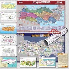 Ulu Pazarlama Kpss Tyt Ayt Harita Seti 10'lu Eğitici Malzeme