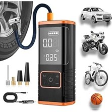 Ulu Pazarlama 150PSI Taşınabilir Hava Kompresörü, Lastik Basınç Ölçer ve LED Işık