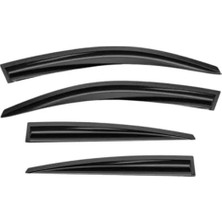 Ulu Pazarlama 2016-2022 Honda Civic Fc5 Uyumlu 4lü Cam Rüzgarlığı Seti