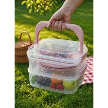 Saban Pudra, Katlı Piknik Seti