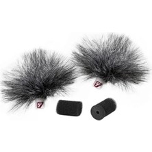 Ulu Pazarlama Yaka Mikrofonu Rüzgar Koruyucu, Rycote 065556
