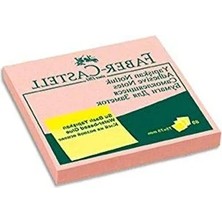 Ulu Pazarlama Pembe Renkli 75X75 mm Yapışkan Notluk, Kullanışlı Ofis Aksesuarı