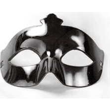 Najmaddin Siyah Renk Masquerade Kostüm Partisi Venedik Balo Maskesi