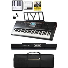 Ulu Pazarlama 61 Tuşlu Org, 300 Ses ve Ritim, Taşıma Çantası ile Birlikte