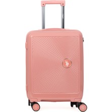 U.S. Polo Assn. Ultra Hafif Kırılmaz Polipropilen Kabin Boy Valiz