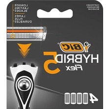 Ulu Pazarlama Yedek Tıraş Bıçağı Kartuşu, 4'lü Set, Nano Teknolojik Bıçaklar