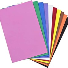 Ulu Pazarlama A4 Boyutunda Renkli Fon Kartonu, 10 Renk Seçeneği