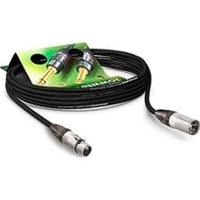 Ulu Pazarlama Mikrofon Kablo Seti, Yüksek Kalite Neutrik Jack ile