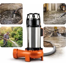 Optivex Foseptik Dalgıç Pompa Kirli Su Dalgıç Pompa 2 Inç 0.50 Hp