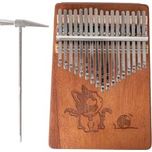 Ulu Pazarlama Kalimba, 17 Tırnaklı ve Eğlenceli Melodiler Için Tasarlanmış