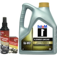 Ulu Pazarlama 4 Litre Motor Yağı ve Araç Bakım Seti, Mobil 1 10W60