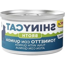 Ulu Pazarlama Shinycat Broth Kinoali Ton Balığı Kedi Maması, 70 Gram