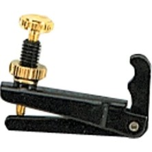 Ulu Pazarlama Keman Siyah Çelik Teller Için Altın Vidalı Finetuner