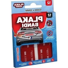 Ulu Pazarlama Vhb Çift Taraflı Yapıştırma Bandı, 3m Plakalık Yapıştırıcı, 12 Adet