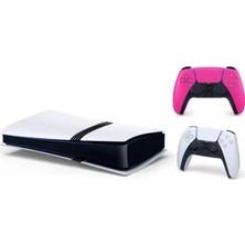 Sony Playstation 5 Pro 2tb + Pembe Dualsense Kol CFI-7121 En Yeni Versiyon ( Ithalatçı Garantili )