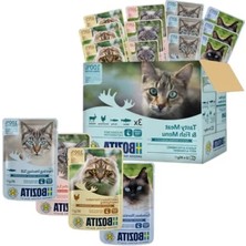 Ulu Pazarlama Balık ve Etli Soslu Atıştırmalık Kutusu, 12 x 85 G