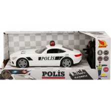 Najmaddin 20357 Uzaktan Kumandalı Işıklı Polis Arabası 21 cm  Nessiworld