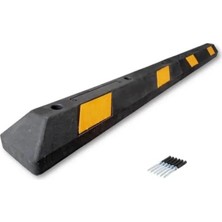 Ulu Pazarlama Kauçuk Otopark Araç Durdurucu, 184X16X10 cm Boyutlarında