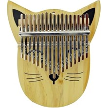 Ulu Pazarlama Kedi Temalı Kalimba, Eğlenceli ve Eğitici Müzik Aleti