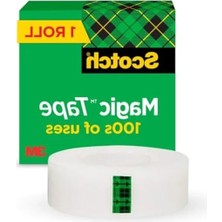 Ulu Pazarlama 810-1933  Magic Bant Görünmez, Üzerine Yazılabilir Ofis Bandı Şeffaf