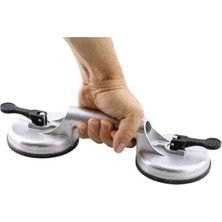 Ulu Pazarlama 2'li Alüminyum Vantuzlu Tutucu, Cam ve Ahşap Için