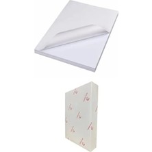 Ulu Pazarlama A4 Boyutunda Şeffaf Etiket, 50 Adet