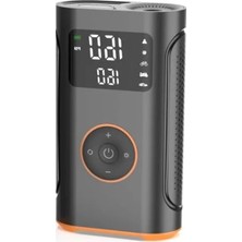 Ulu Pazarlama Taşınabilir Şarjlı Pompa, 160 Psı Araç Oto Lastik Şişirme Kompresörü